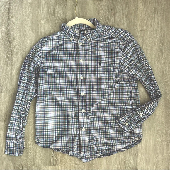 Ralph Lauren Other - Ralph Lauren Button Up Shirt, Boys Size Medium 10/12